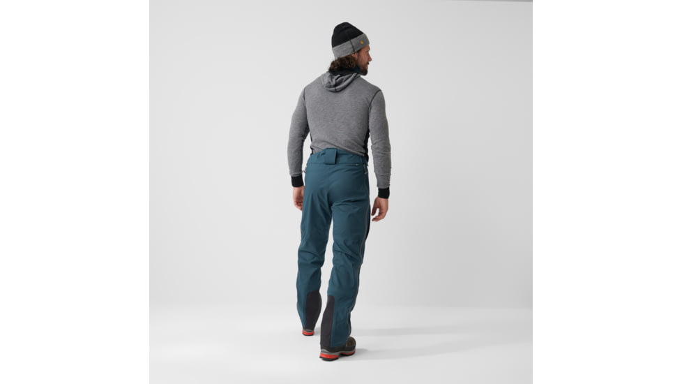 Fjallraven Bergtagen Eco-Shell Trousers - Mens, Mountain Blue, 56, F86622-570-56