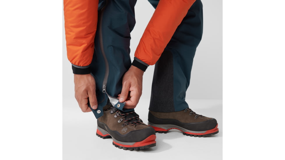 Fjallraven Bergtagen Eco-Shell Trousers - Mens, Mountain Blue, 56, F86622-570-56