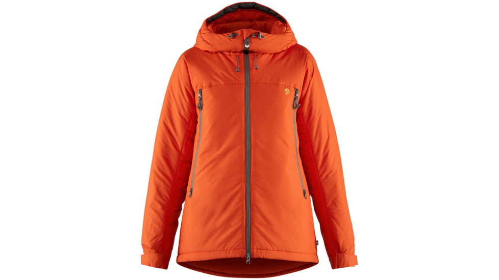 Fjallraven Bergtagen Insulation Jacket - Womens, Hokkaido Orange, 2XS, F89880-208-XXS