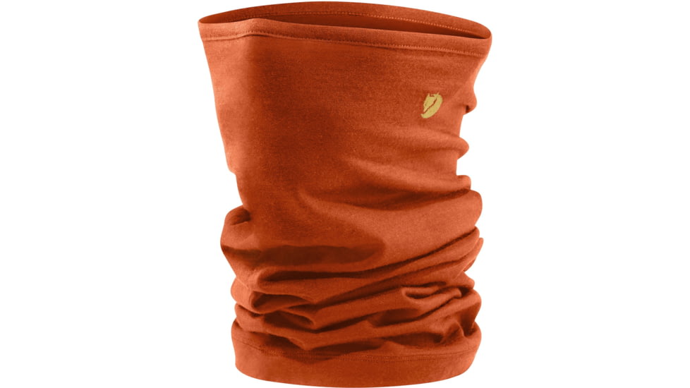 Fjallraven Bergtagen Neck Gaiter, Hokkaido Orange, One Size, F77405-208-OneSize