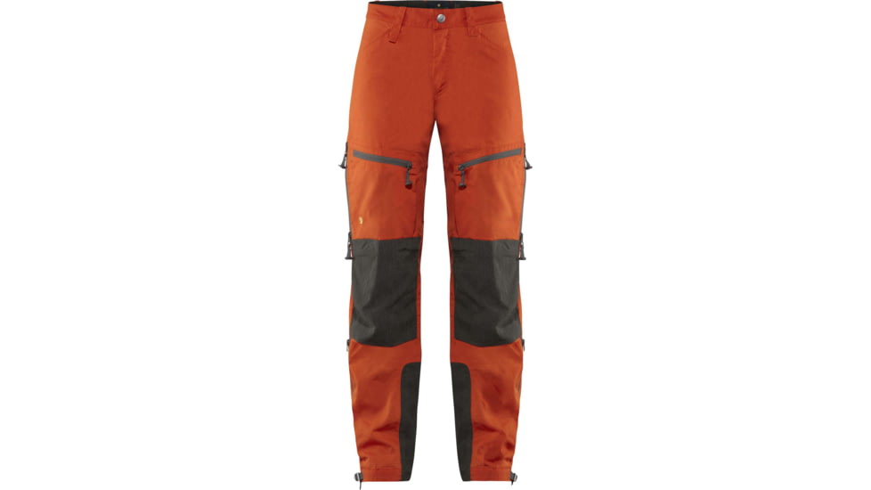 Fjallraven Bergtagen Trousers - Womens, Hokkaido Orange, 38 EU, F89866-208-38