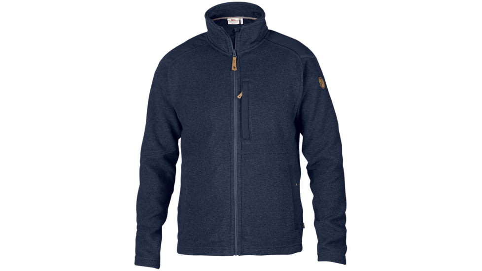 Fjallraven Buck Fleece Jacket - Mens, Dark Navy, Small, F81328-555-S