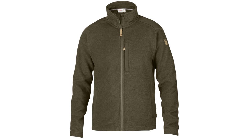 Fjallraven Buck Fleece - Mens-Dark Olive-Medium