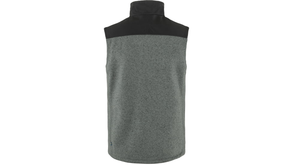 Fjallraven Buck Fleece Vest - Mens, Grey/Melange, 3XL, F81727-020-999-XXXL