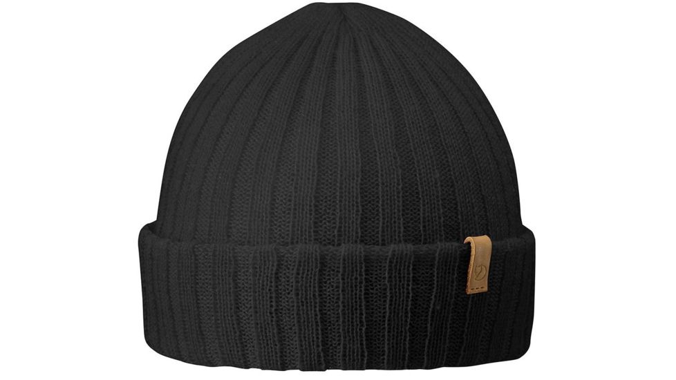 Fjallraven Byron Hat Thin - Men's-Black-One Size