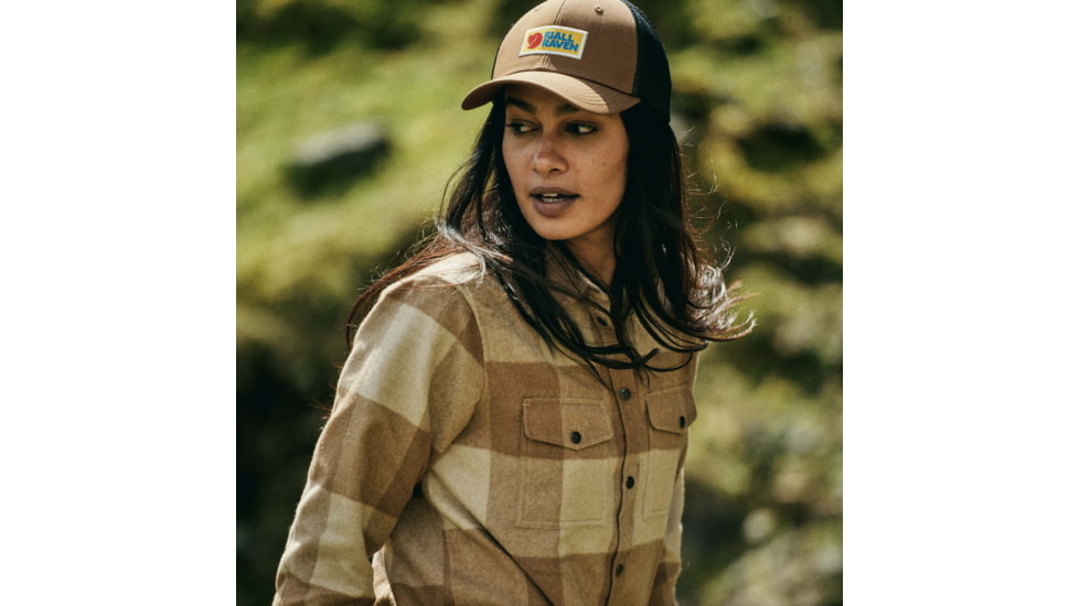 Fjallraven Canada Shirt - Women's, Buckwheat Brown-Light Beige, Extra Small, F90835-232-191-XS