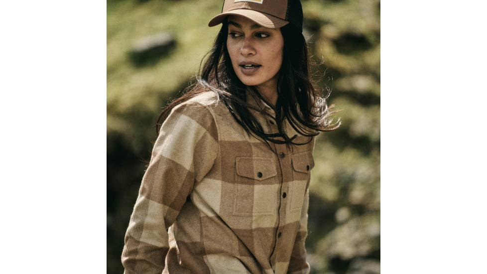 Fjallraven Canada Shirt - Womens, Buckwheat Brown-Light Beige, Extra Large, F90835-232-191-XL