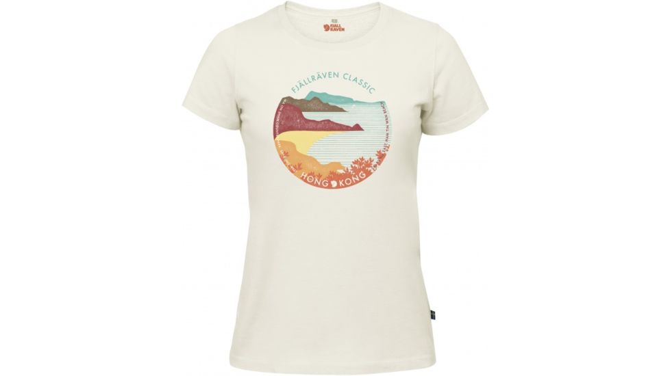 Fjallraven Classic HK T-Shirt Womens, Eggshell, XL F89975-111-XL