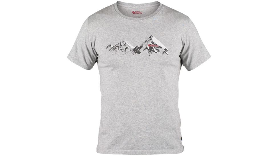 Fjallraven Classic Mountain T-Shirt - Men's-Grey-XX-Large