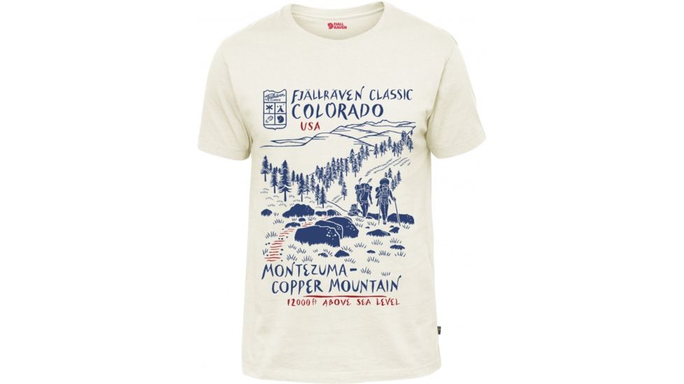 Fjallraven Classic US T-Shirt Mens, Eggshell, XXL F81945-111-XXL
