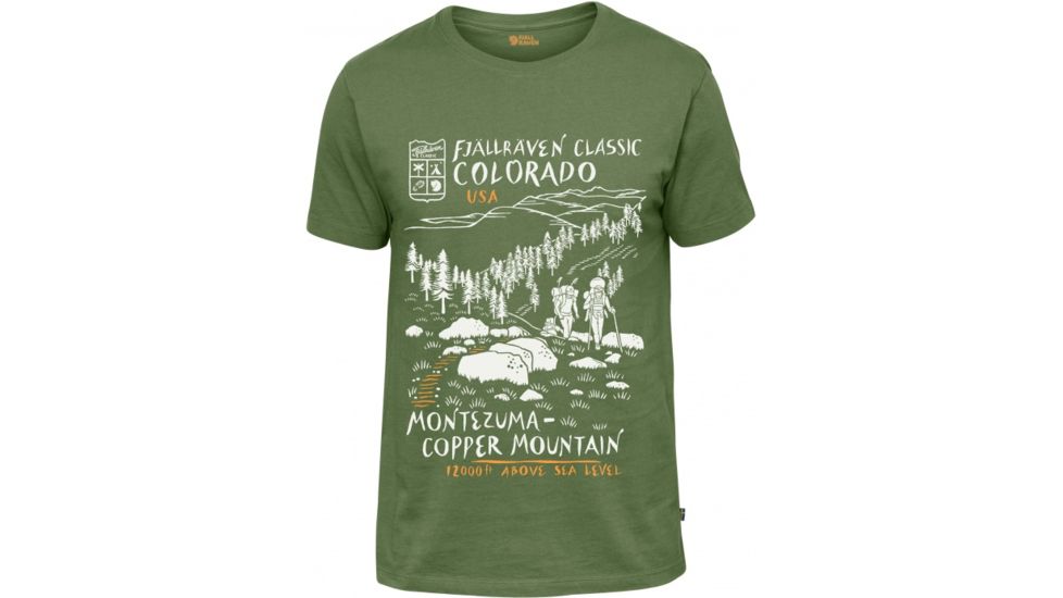 Fjallraven Classic US T-Shirt Mens, Fern, M F81945-618-M