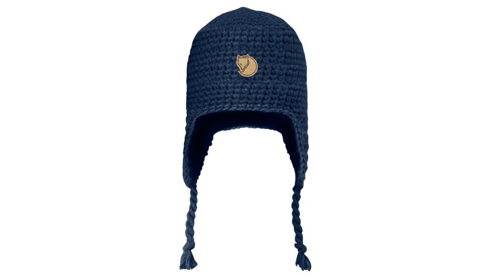 Fjallraven Crochet Hat - Men's-Dark Navy