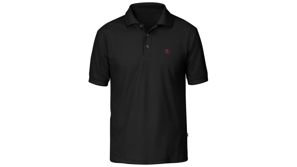 Fjallraven Crowley Pique Shirt - Mens, Black, 3XL, F81783-550-XXXL