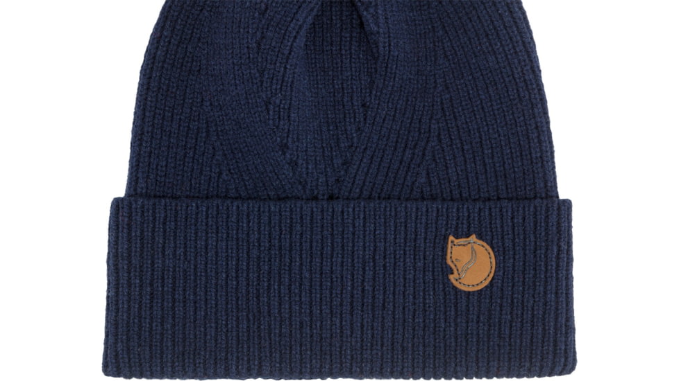 Fjallraven Directional Rib Beanie, Dark Navy, One Size, F78143-555-OS