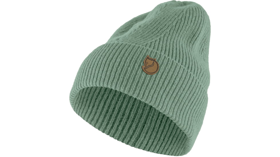 Fjallraven Directional Rib Beanie, Patina Green, One Size, F78143-614-OneSize