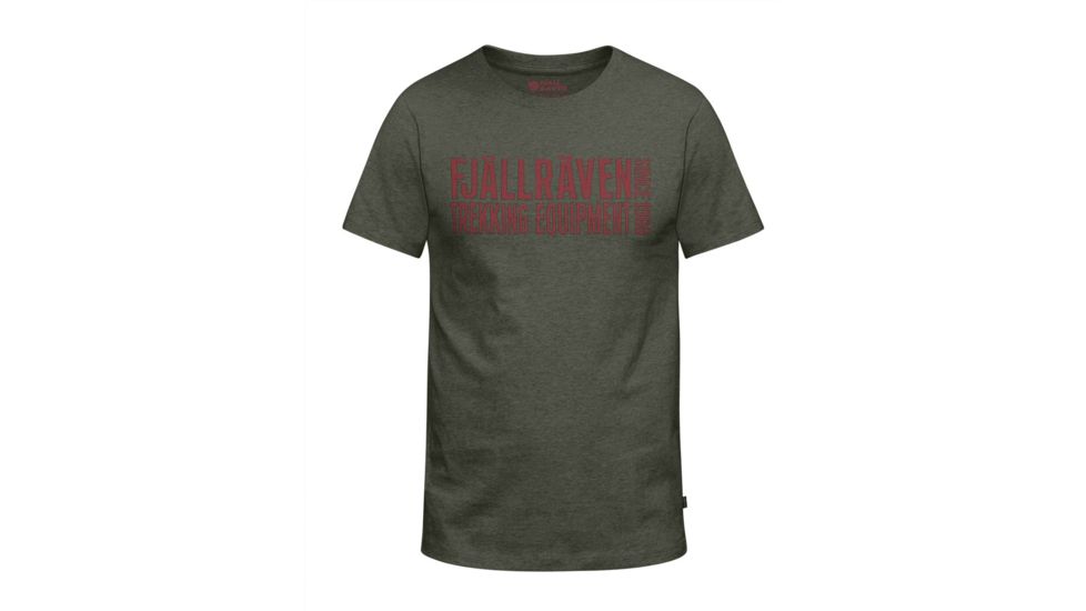 Fjallraven Equipment Block T-Shirt - Men's, Mountain Grey, Small, F82272-032-S
