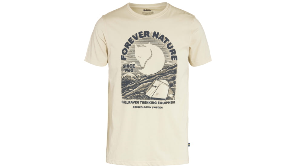 Fjallraven Equipment T-Shirt - Men's, Chalk White, Extra Small, F86976-113-XS