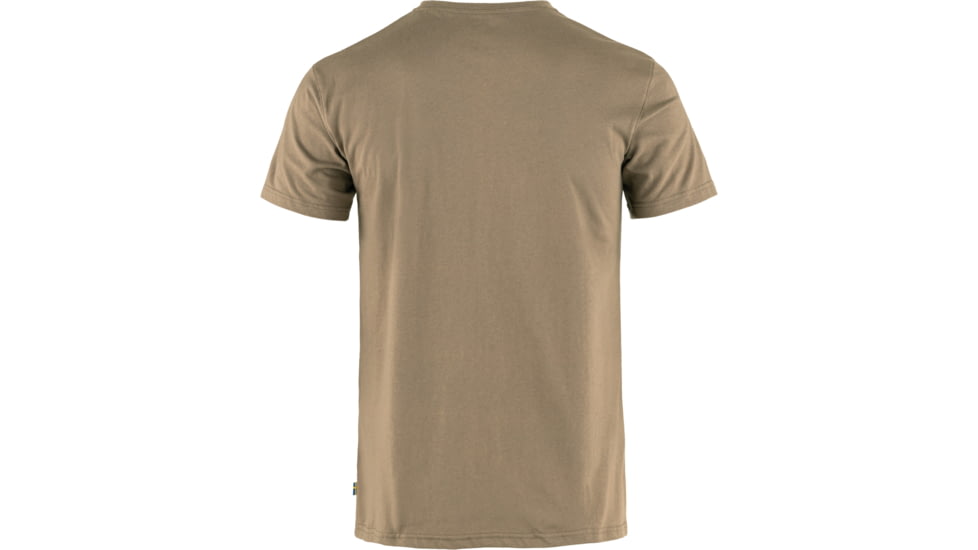 Fjallraven Equipment T-Shirt - Mens, Suede Brown, 2XL, F86976-244-XXL