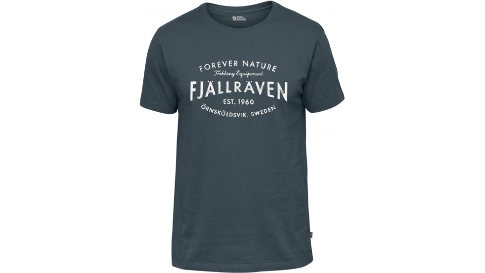 Fjallraven Est. 1960 T-Shirt Mens, Dusk, XS F81946-42-XS