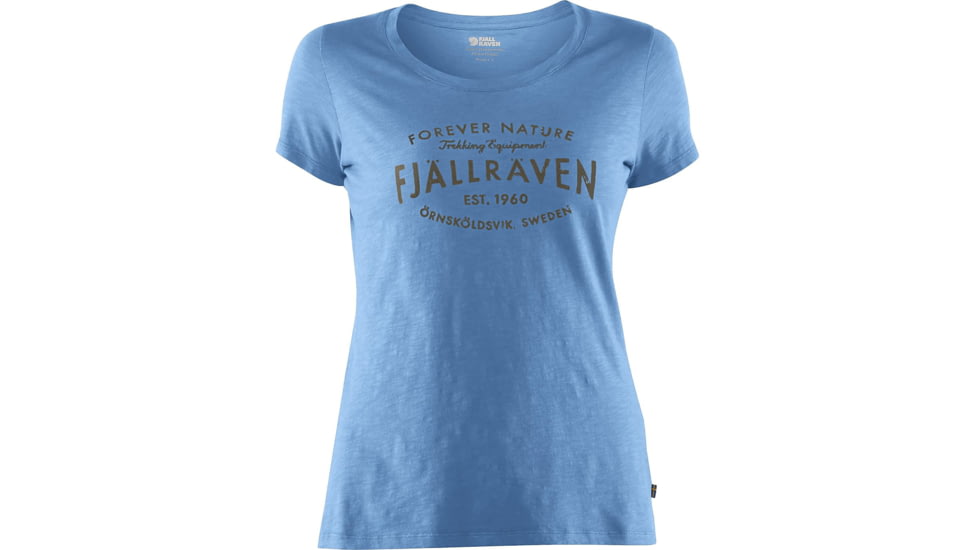 Fjallraven Est 1960 T-Shirt - Womens, River Blue, F89979-524-S