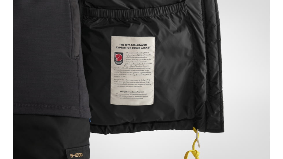 Fjallraven Expedition Down Lite Jacket - Womens, Black, Extra Small, F89995-550-XS