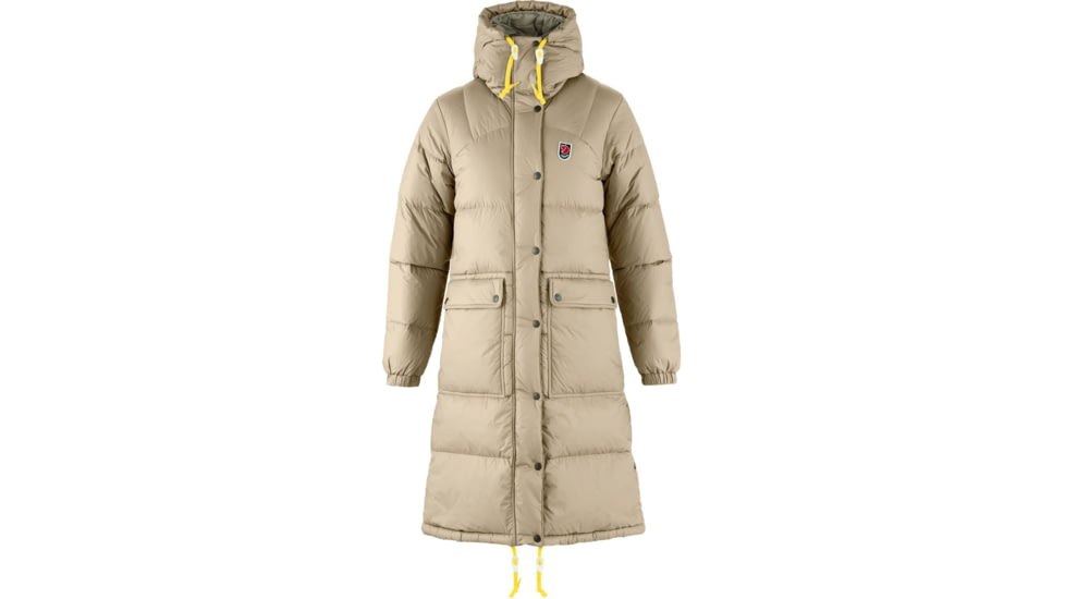 Fjallraven Expedition Long Down Parka - Womens, Fossil, Medium, F86126-118FR-M