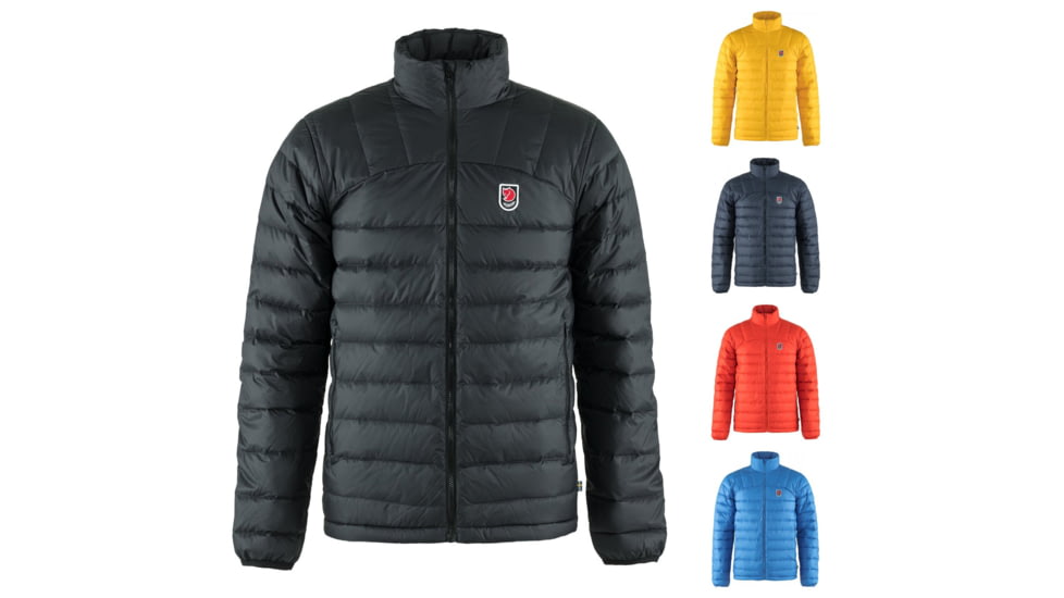 Fjallraven Expedition Pack Down Jacket - Men's, Black, Dandelion, Navy, True Red, UN Blue