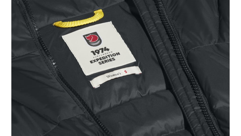 Fjallraven Expedition Pack Down Jacket - Womens, Black, Extra Small, F86124-550-XS