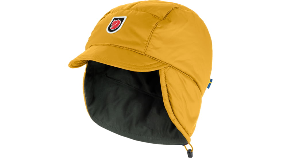 Fjallraven Expedition Padded Cap, Mustard Yellow, Small/Medium, F90664-161-S/M