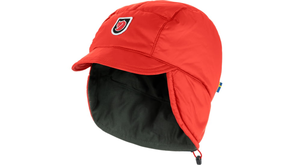 Fjallraven Expedition Padded Cap, True Red, Small/Medium, F90664-334-S/M