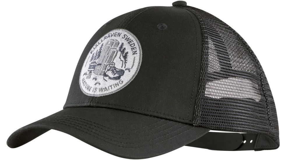 Fjallraven Fikapaus Langtradarkeps, Black, Large/Extra Large, F78140-550-L/XL