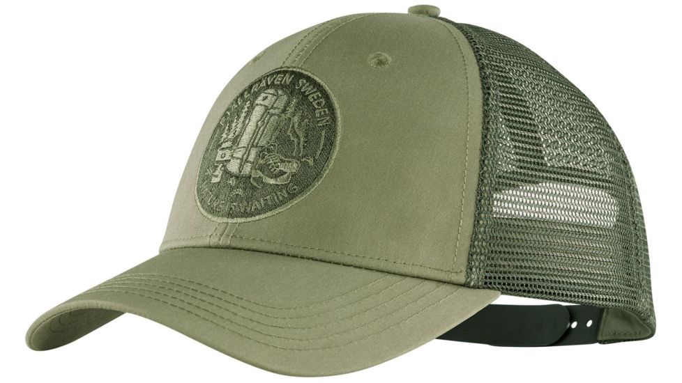 Fjallraven Fikapaus Langtradarkeps, Green, Large/Extra Large, F78140-620-L/XL