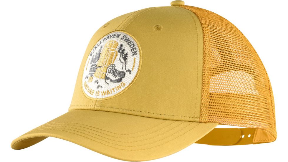 Fjallraven Fikapaus Langtradarkeps, Ochre, Large/Extra Large, F78140-160-L/XL