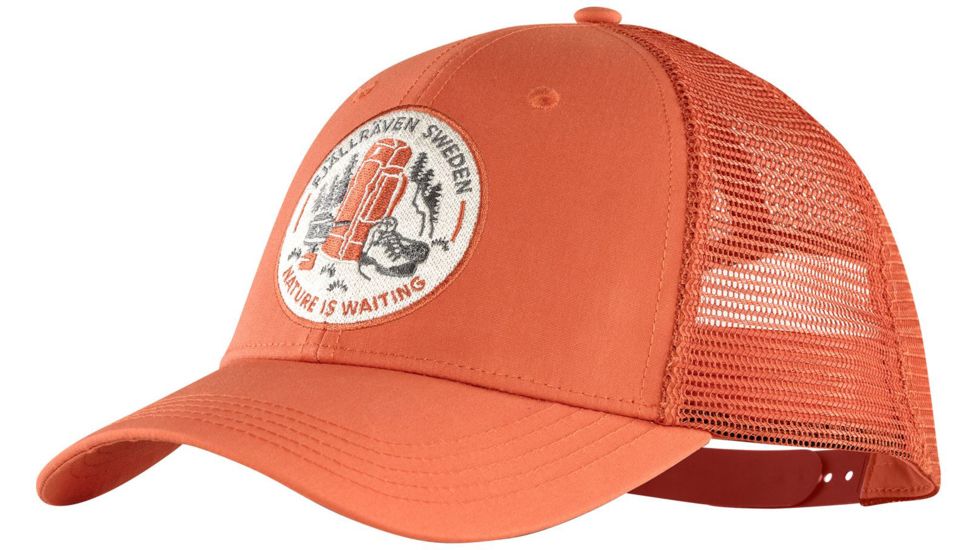 Fjallraven Fikapaus Langtradarkeps, Rowan Red, Large/Extra Large, F78140-333-L/XL