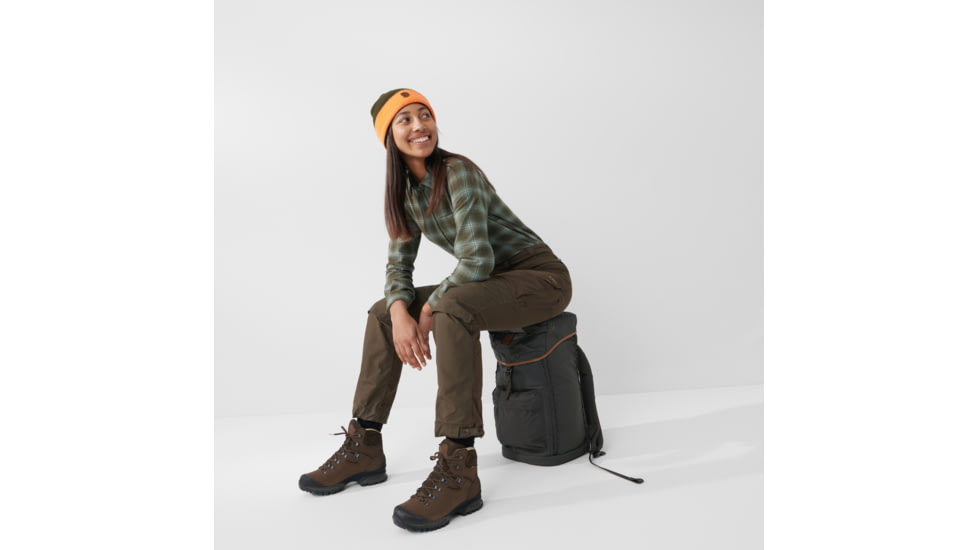 Fjallraven Forest Hybrid Trousers - Womens, Dark Olive, 36, Long, F86370-633-36/L