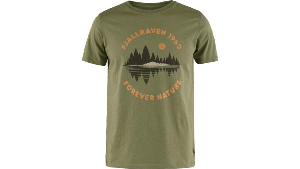 Fjallraven Forestirror T-Shirt - Mens, Green, Large, F87045-620-L