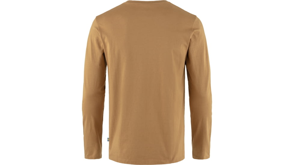 Fjallraven Forever Nature Badge Long Sleeve - Mens, Buckwheat Brown, Extra Large, F87303-232-XL