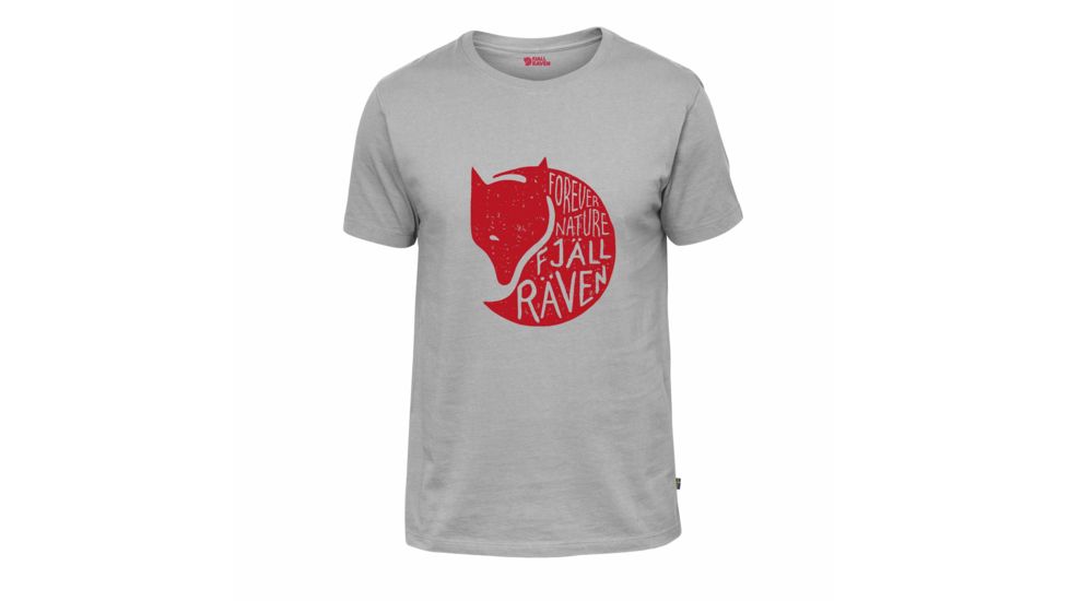 Fjallraven Forever Nature T-Shirt - Mens, Grey, Medium, F81951-020-M