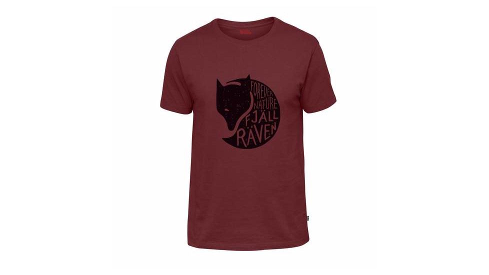 Fjallraven Forever Nature T-Shirt - Mens, Red Oak, Extra Small, F81951-345-XS
