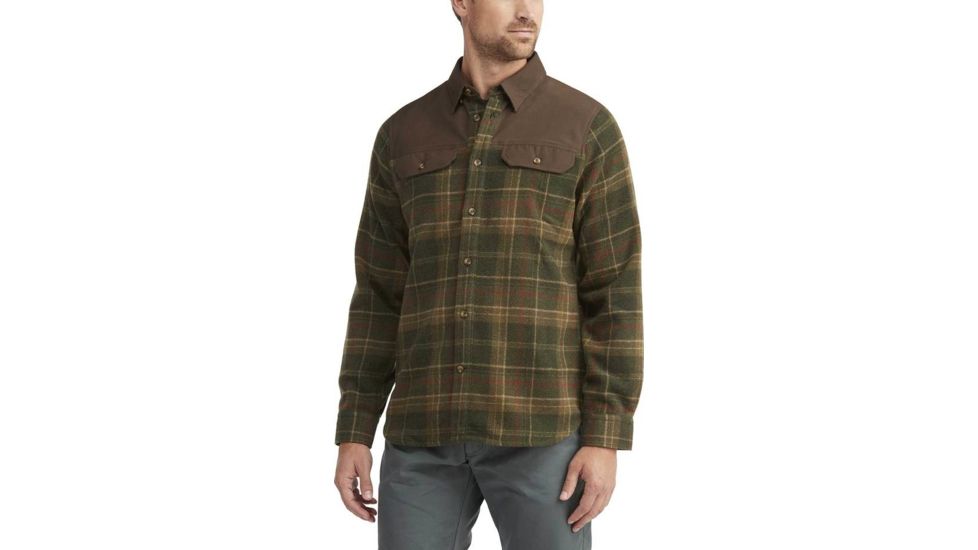 Fjallraven Granit Shirt - Mens, Green, 3XL, F90339-620-XXXL