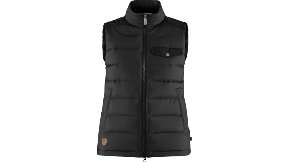 Fjallraven Greenland Down Liner Vest - Womens, Black, 2XS, F89793-550-XXS