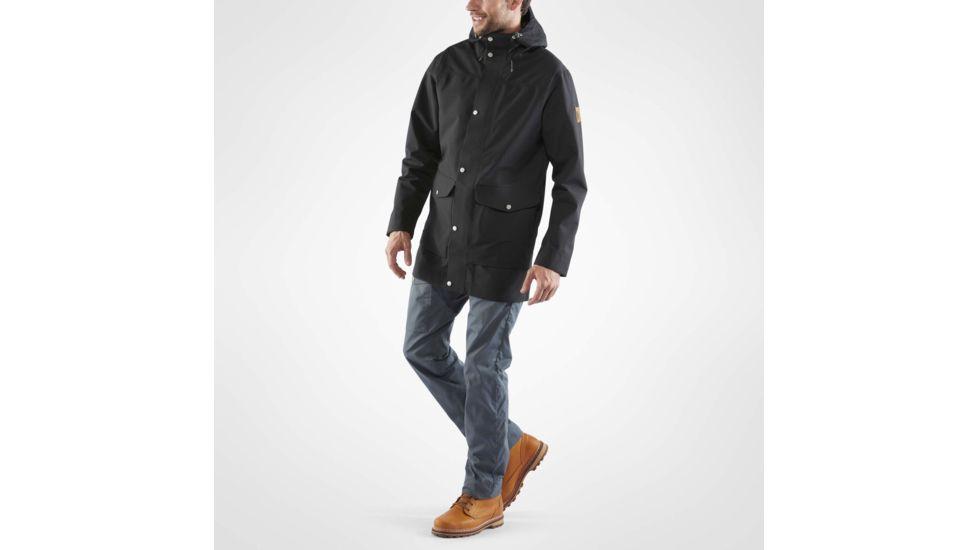 Fjallraven Greenland Eco-Shell Jacket - Mens, Black, Large, F87205-550-L