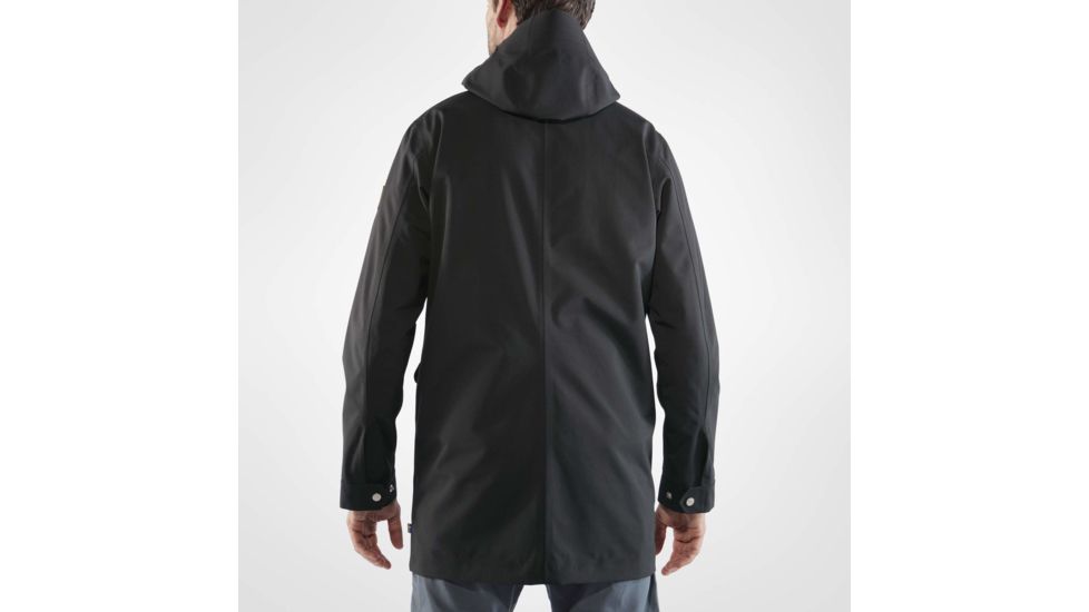 Fjallraven Greenland Eco-Shell Jacket - Mens, Black, Large, F87205-550-L