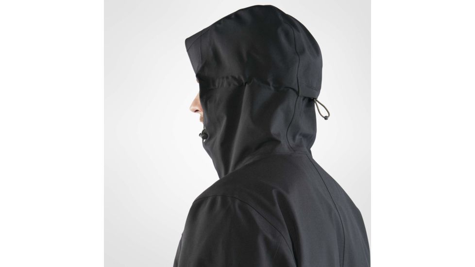 Fjallraven Greenland Eco-Shell Jacket - Mens, Black, XS, F87205-550-XS