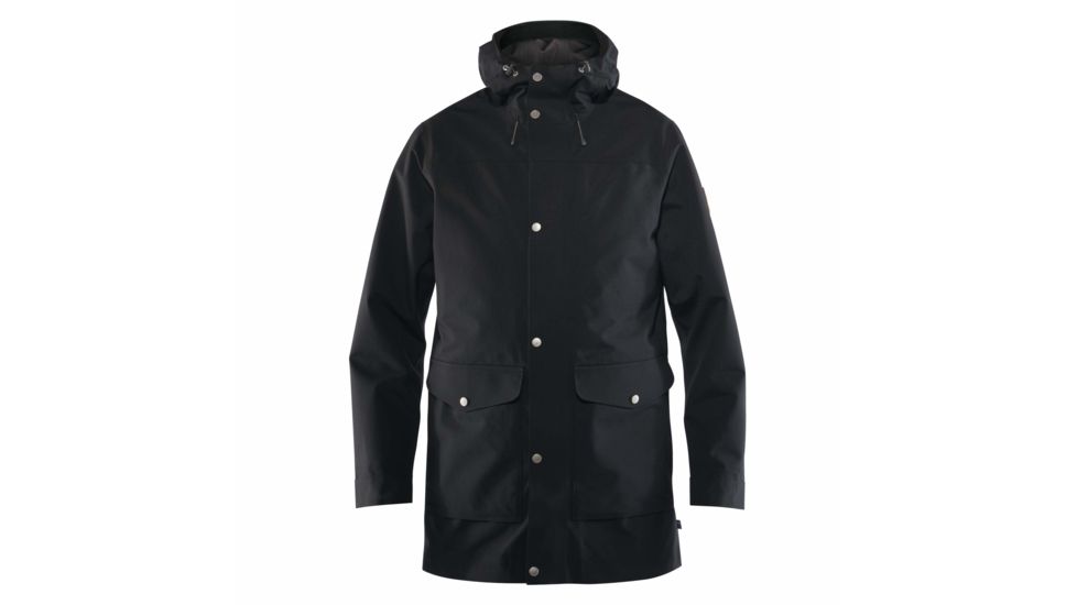 Fjallraven Greenland Eco-Shell Jacket - Mens, Black, XXL, F87205-550-XXL