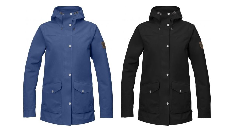 Fjallraven Greenland Eco-Shell Jacket - Women's, Deep Blue, Dusk