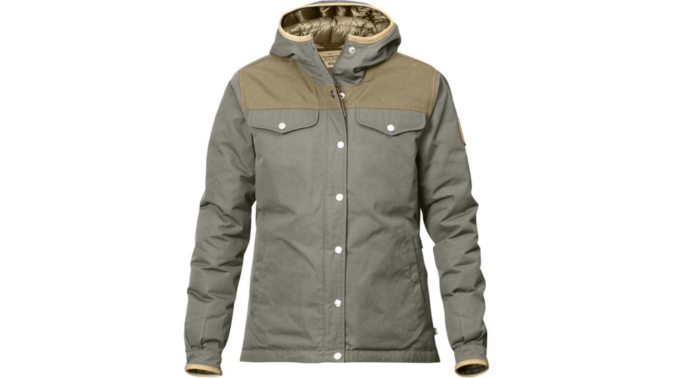 Fjallraven Greenland No. 1 Down Jacket - Women's-Fog/Sand-Small