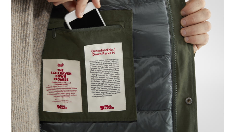 Fjallraven Greenland No. 1 Down Parka - Mens, Deep, Medium, F87012-662-M