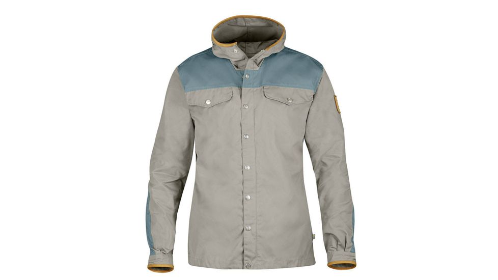 Fjallraven Greenland No.1 Special Edition Jacket - Men's-Fog/Steel Blue-Small