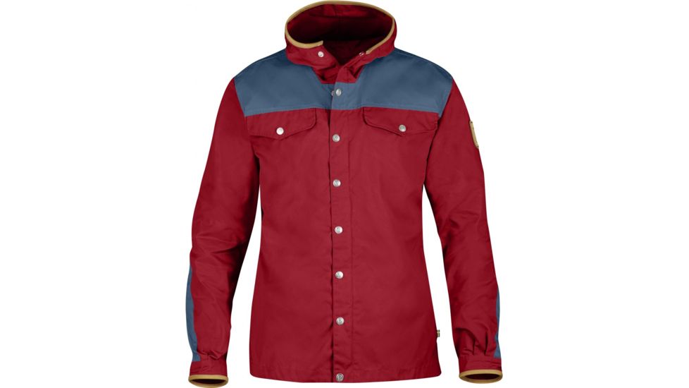 Greenland No.1 Special Edition Jacket - Mens-Deep Red/Uncle Blue-Small